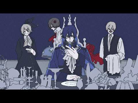 悪食男マーロン[KAITO V1, MEIKO V1, 鏡音リン · レン V4X] [Evil food eater Conchita cover]