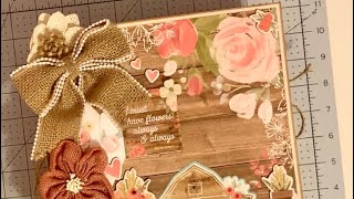 Carta Bella Farmhouse Market Mini Album Flip Through - Custom Order
