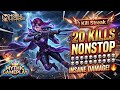 Lesley 20 KILLS NONSTOP! (Mythic Ranked Gameplay) 🔥