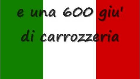 L'italiano ( l asciatemi cantare  ) Toto Cotugno - lyrics