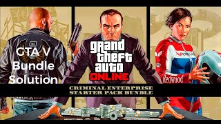 Why Bundle not showing in  account problem gta vgta5  Criminal bundle starter problem steam