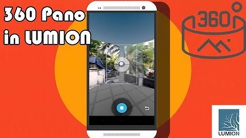 Lumion: 360 panorama