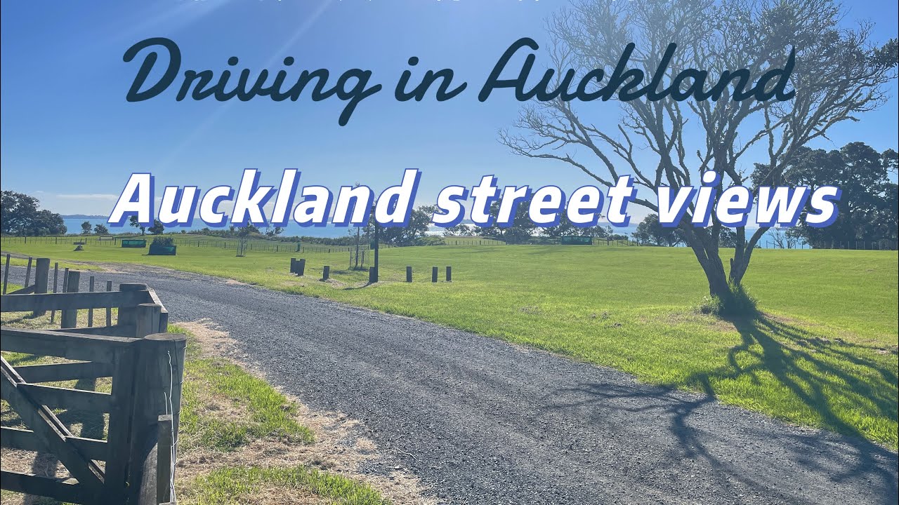 Amazing driving in Auckland , from Flat Bush to The Garden 4K | Auckland village views