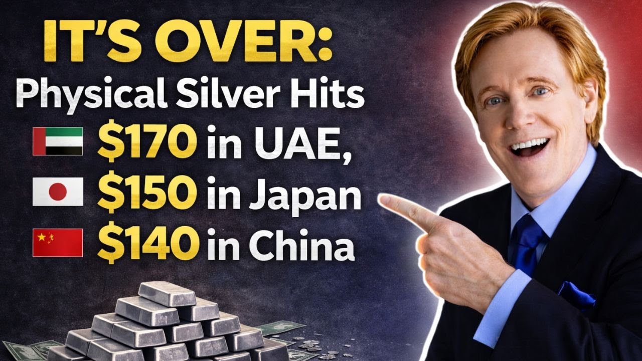 IT'S OVER: Physical Silver Hits $170 in UAE, $150 in Japan and $140 in China