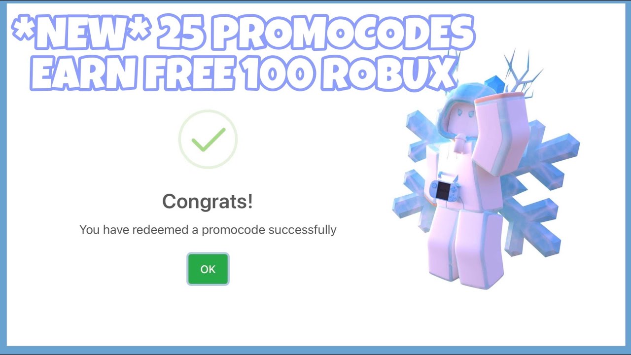 *ALL NEW* 25 PROMOCODES FOR ( CLAIMRBX/RBXSTACKS/RBXTROVE/RBLXTREASURE