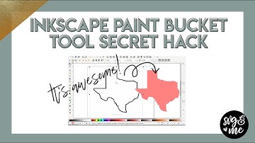 Inkscape Paint Bucket Tool Secret Hack