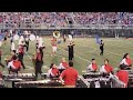 81922 shs marching band halftime show part 1 vs roncalli