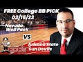 College Basketball Pick - Nevada vs Arizona State Prediction, 3/15/2023 Free Best Bets & Odds