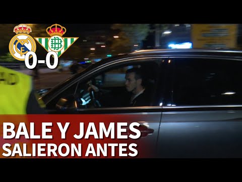 R.Madrid 0- Betis 0 | Bale y James abandonaron el Bernabéu con el partido en juego | Diario AS