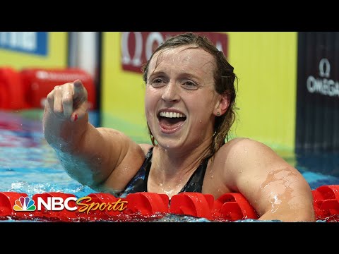 Katie Ledecky's historic 20th Worlds medal is 1500m free gold | NBC Sports