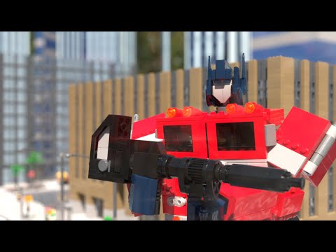 "Autobots Transform And Roll Out!" (Lego animation)