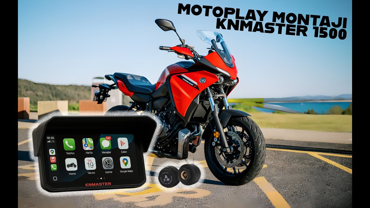 Knmaster Motoplay 1500 Montajı – Yamaha Tracer 7 Üzerinde Adım Adım Kurulum