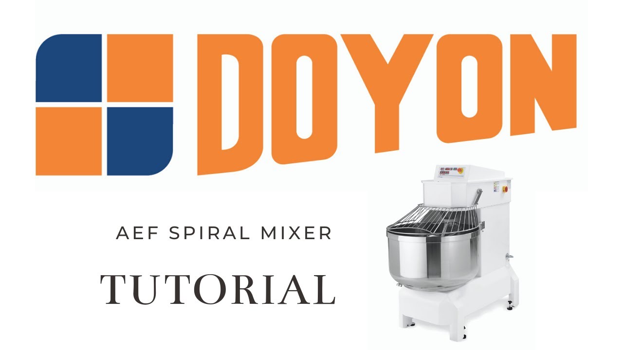 Doyon ATI150I 2-Speed Spiral Mixer, 520 lbs Dough Capacity