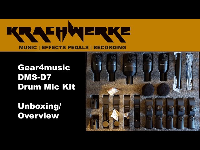 Takstar DMS-D7 Drum Microphone Set 7