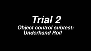 Underhand Roll