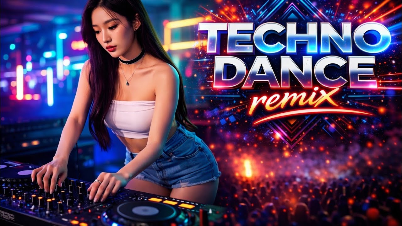 Techno dance remix 