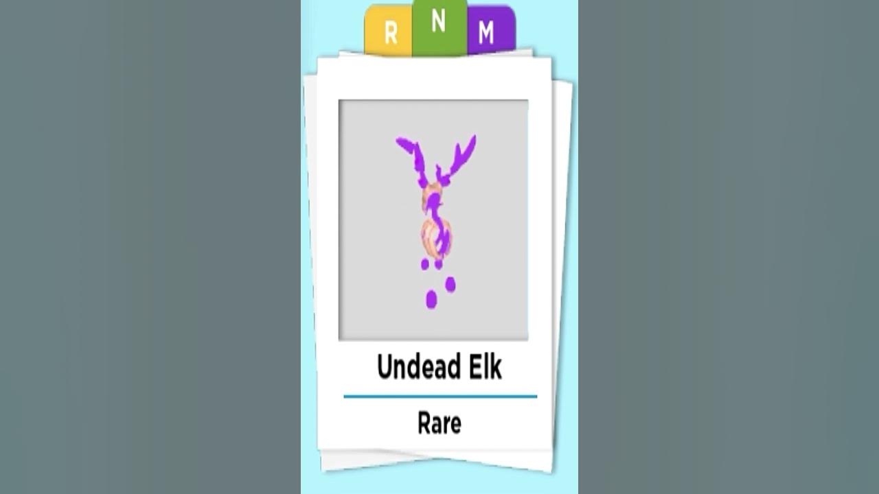 Undead Elk Neon & Mega Neon in Adopt me #shorts - YouTube