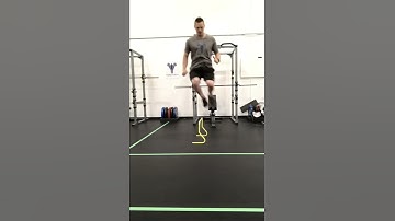 Lateral Double Bounce Hurdle Hops