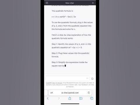 How to Use Chat for Math Help! #chatgpt #chatgptexplained #