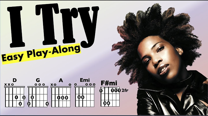 I Try Guitar version - Guitar performance video thumbnail