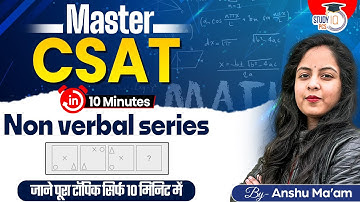 Non Verbal Series | Master CSAT in 10 Minutes By Anshu Ma