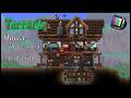 Terraria Destroyed House With Basement Speed Build - MISTER_STEVE