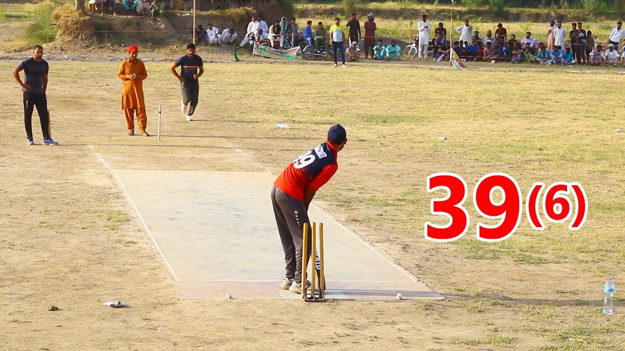 39 Runs Need 6 Ball unbelievable Match in Cricket History - YouTube