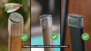 FEATURED ON TV - OUTDOOR DECK & PATIO PROTECTOR: Slipstick Gorilla Clear Sleeve Marine Berber Glide