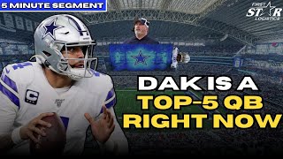 Dak Prescott is a Top-5 QB right now🔥