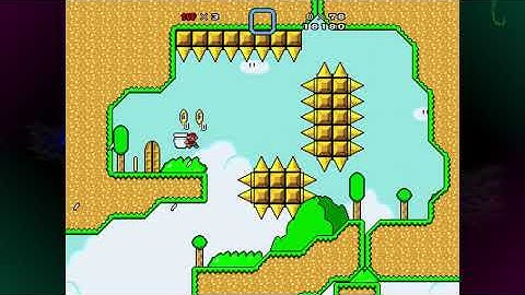 Super Mario Bros. X (SMBX) Custom Level - Sky Lands