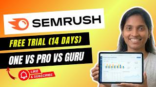 Semrush Free Trial 2026 (14 Days) | Which Trial Should You Choose? (One vs Pro vs Guru)