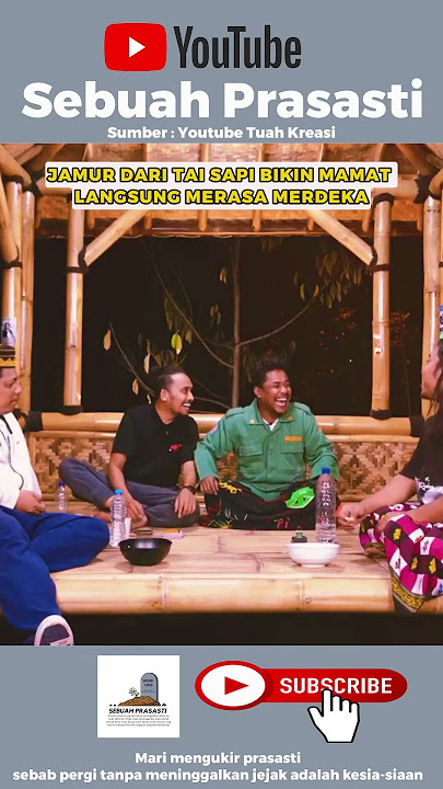 jamur dari tai sapi? #abdurarsyad #titikkumpul #sebuahprasasti