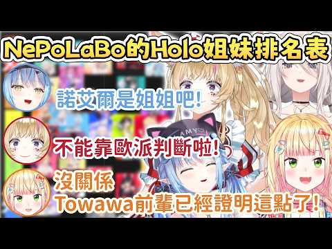 NePoLaBo的Holo姐妹度排名表【雪花菈米/雪花ラミィ】【桃鈴ねね/桃鈴音音】【尾丸ポルカ/尾丸波爾卡】【獅白ぼたん/獅白牡丹】【Hololive中文/ホロライブ切り抜き】