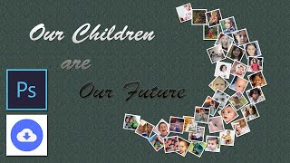 Crescent Moon Photo Collage In Photoshop