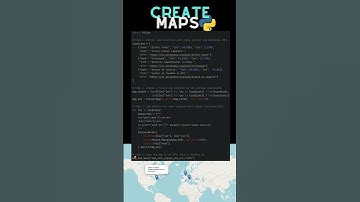 🌍 Create interactive maps with popups and links in Python using Folium!