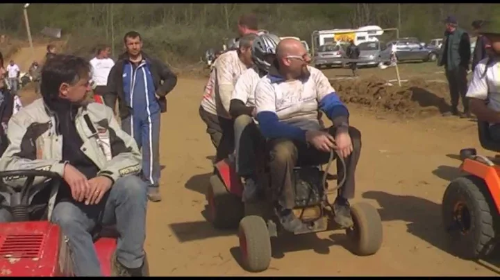 Lawn Mowers 24h endurance race in Daigny, France.