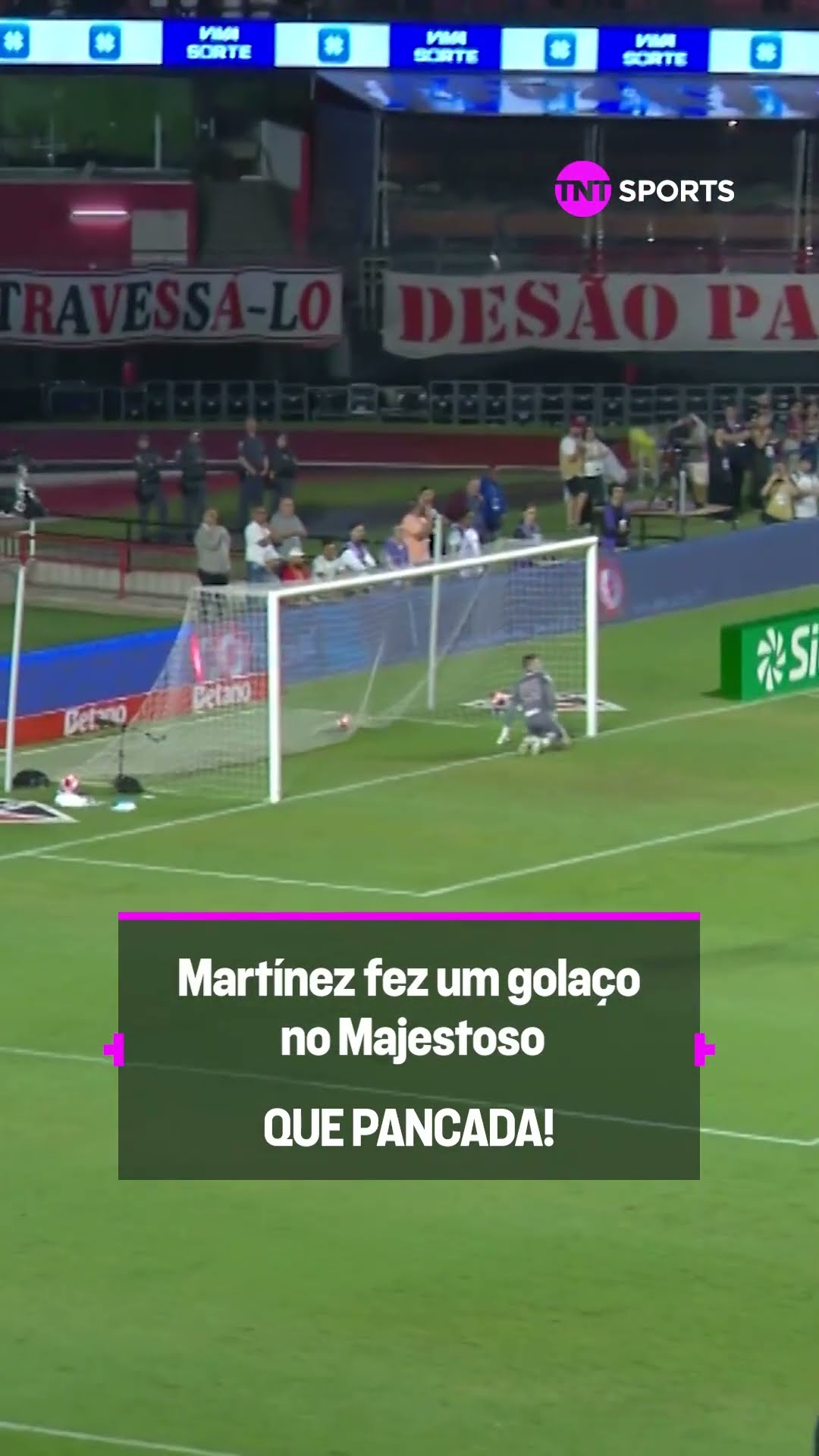 MARTÍNEZ FEZ UM GOLAÇO NO MAJESTOSO!