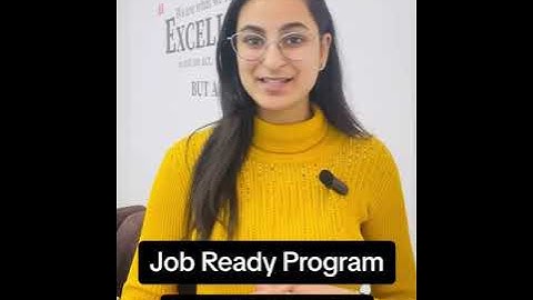 Job Ready Program