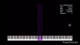 Sojrtss recursive in 120 bpm (literally at ab major and has a arpeggios video)
