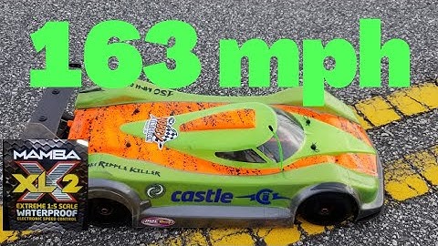Arrma Limitless Toyota gt speed run.  Another nice 163mph pass