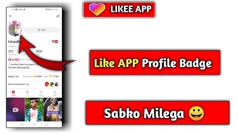 Likee new profile badge paye|Likee new badges |How to get profiles badge paye