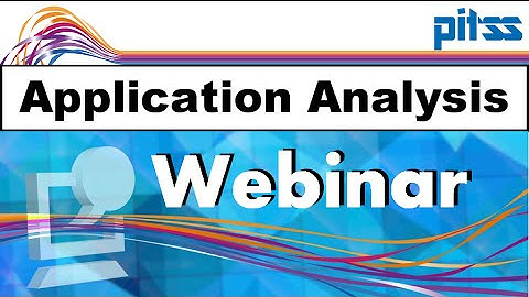 PITSS Webcast: Oracle Forms Application Analysis and Source Code Analytics