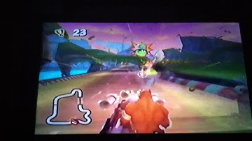 Crash Tag Team Racing Score: Tiki Turbo 34 Kills on Rolling Thunder ( Crunch )