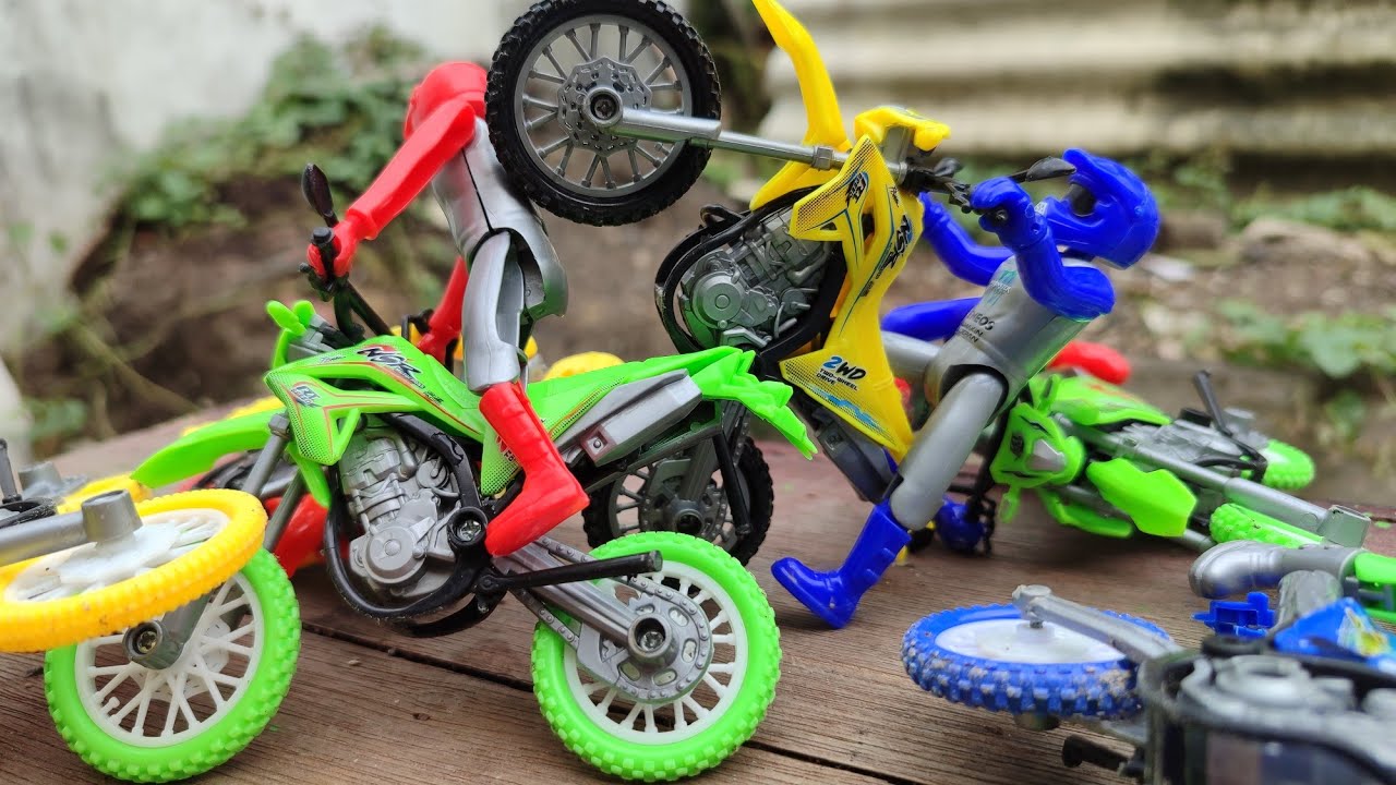 Motocross Trial Practice Extreme Outdoor, Team Wr155, Team Klx, Spesial Edition Word Champion #15