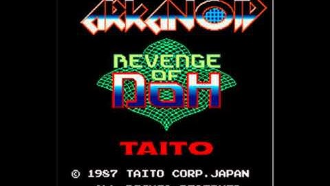 Arkanoid Revenge Of DOH Arcade BGM Music BSO OST