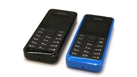 Nokia 105 Unboxing & Review