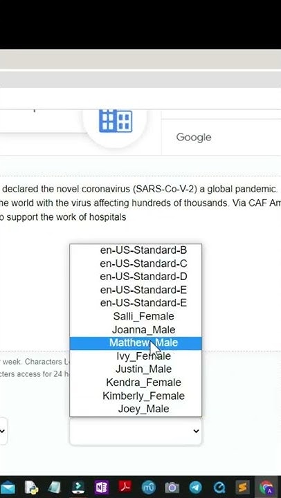 HOW TO CONVERT TEXT TO VOICE - YouTube