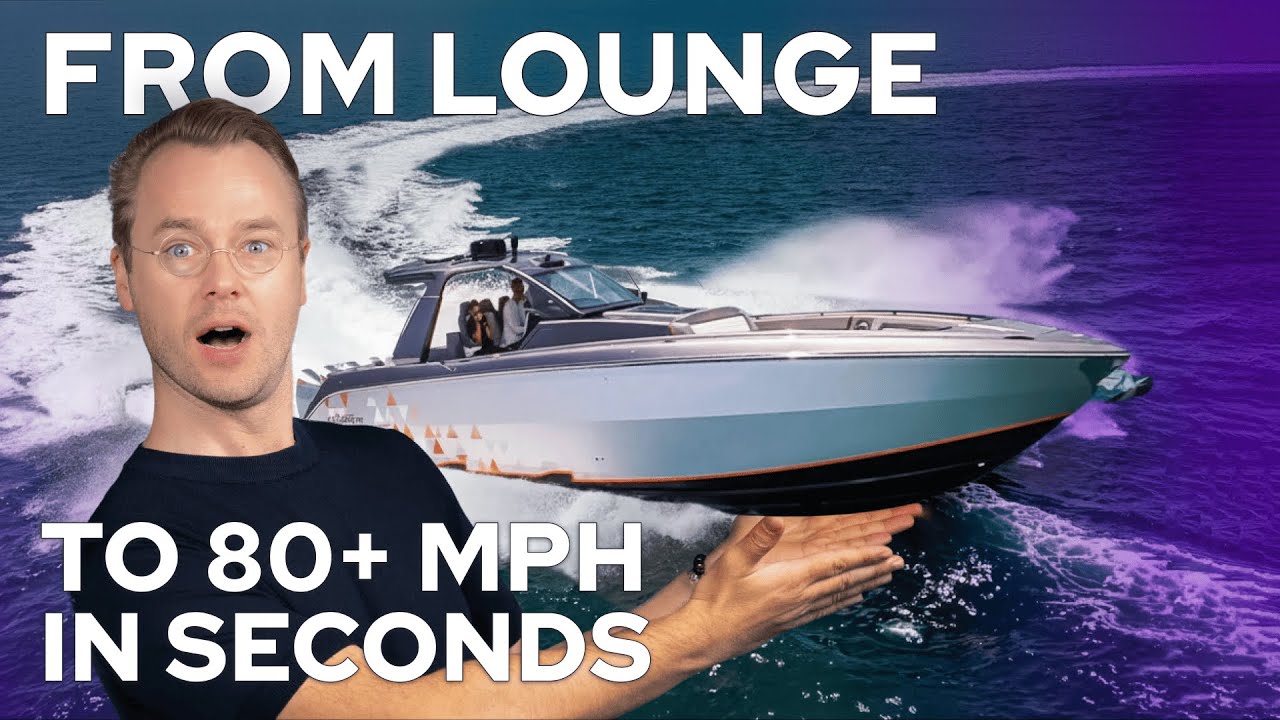 42 ft cigarette boat CIGARETTE 42 AURORIS YACHT TOUR: WHY SPEED BEATS SIZE? YACHT TOUR