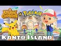 Kanto Region from Pokemon Recreated in Animal Crossing New Horizons! 5-Star Island Tour