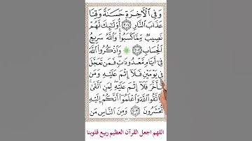 سورة البقرة من الاية 199 الي 208